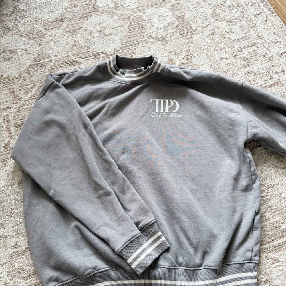 Taylor Swift Gray Crewneck Sweatshirt
